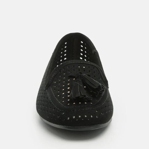 London Rag Feet Nest Black Perforated Microfiber Loafer/NIB/5 - Picture 4 of 10
